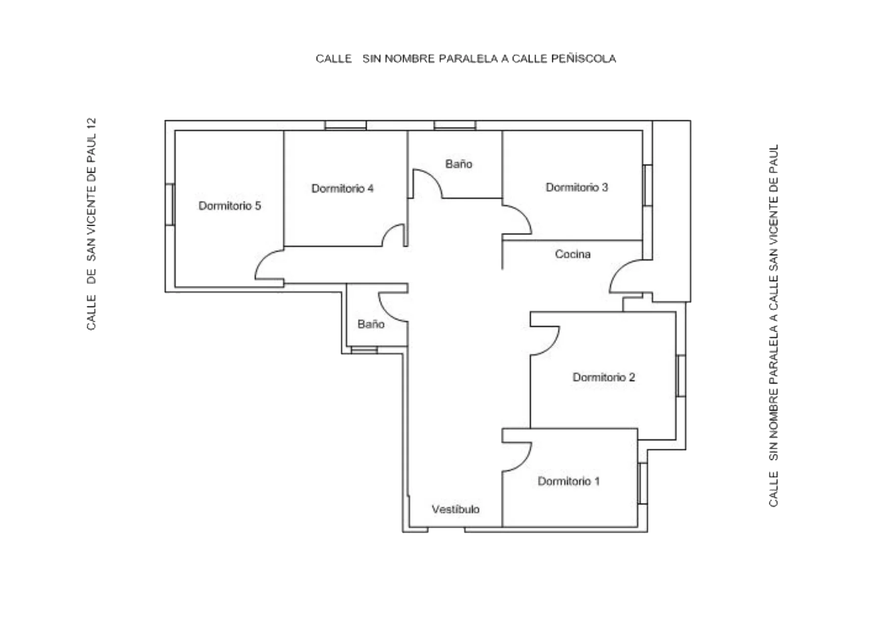 Plano apartamento Paul